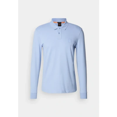 Image of BOSS Passerby Polo shirt, Men&#039;s, Size: XS, Open blue
