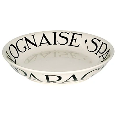 Image of Emma Bridgewater Black Toast &amp; Marmalade Pasta Bowl/Small Dish