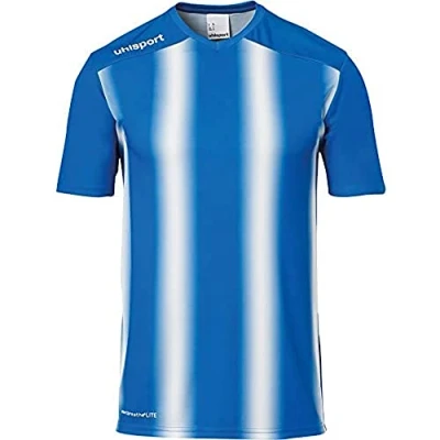 Image of uhlsport Unisex Retro Stripe Shirt Short Sleeve T