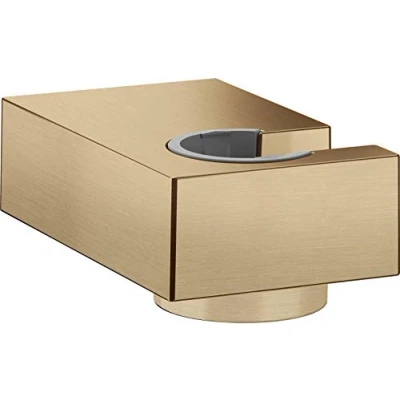 Image of Hansgrohe Shower Holder Porter E, Brushed Bronze, 28387140