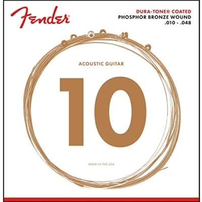 Image of Fender 860XL Phosphor Bronze Dura Tone® Coated 10 48