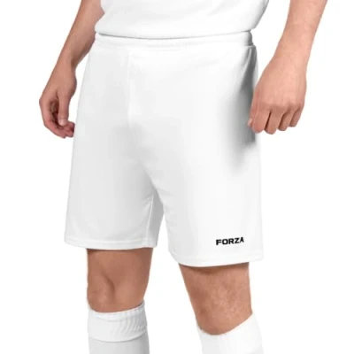 Image of FORZA Men’s Classic Football Shorts [XS XXL] Premium Polyester Training 9 Bold Colour Options (UK, Alpha, XS, Regular, White)