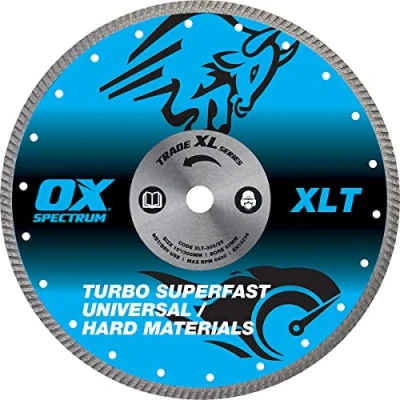 Image of OX Tools XL Turbo Diamond Blade Universal &amp; GP 300/20mm, Blue