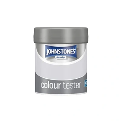 Image of Johnstone&#039;s Paint Tester Pots Wall &amp; Ceiling Iridescence Emulsion Easy to Apply Dry in 1 2 Hours 75ml