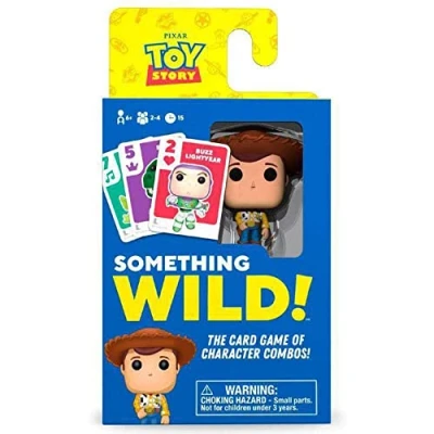 Image of Funko Something Wild Family Card Toy Story Disney(Includes Collectable Mini POP!) Ideal For Children Ages 6 And Up Fun The Whole Board Game 51890, Multicolor