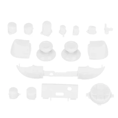 Image of Annadue Full Button Set for Xbox Series, Dpad Bumpers Triggers Buttons RT LT RB LB ABXY Replacement Repair Kit Series X &amp; S(white)