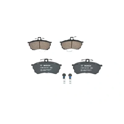 Image of MR249240, MR290240, MR389519, MR407944, MR475458 Brake pad set BOSCH 0 986 424 370 MITSUBISHI: Carisma Hatchback