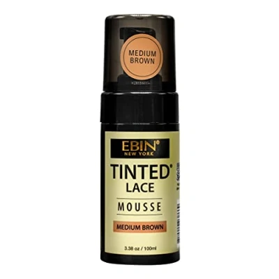 Image of EBIN Tinted Lace Mousse (Medium Brown, 100 ml)