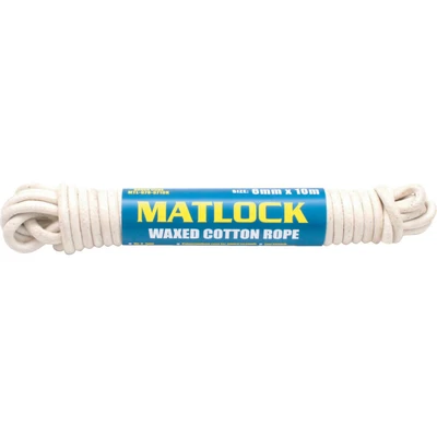 Image of Matlock No.4 3C 6mm 16PLT Wax Cotton Sash Cord 10m Hank