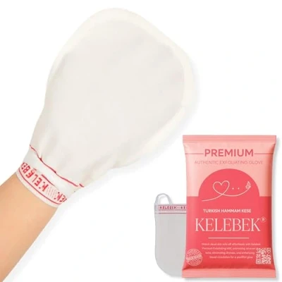 Image of Kelebek Kese Turkish Hammam Bath Glove Skin Exfoliating Spa Keses Mitt