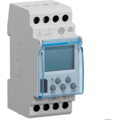 Image of Hager EGN103 DIN Rail Timer Digital