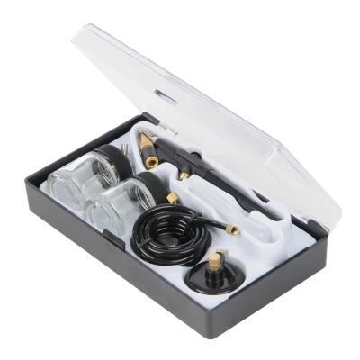 Image of Silverline Airbrush Hobby Kit 6pce 22ml
