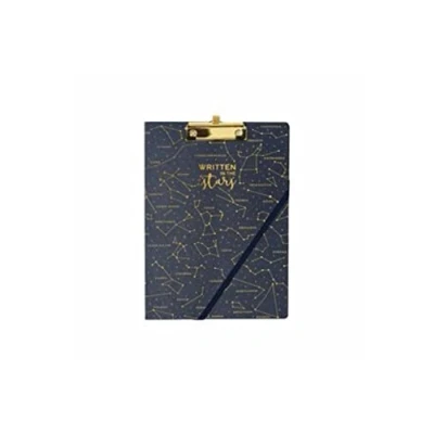 Image of Legami Document Folder with Clip, Take Note, 23 x 32 cm, 1 Pad of 40 Sheets Included, Inner Pocket for Documents, Material: Metal, Paper