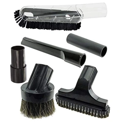 Image of Spares2go Soft Dusting Brush Cleaning Tool Kit for Bosch Vacuum Cleaner (35mm)