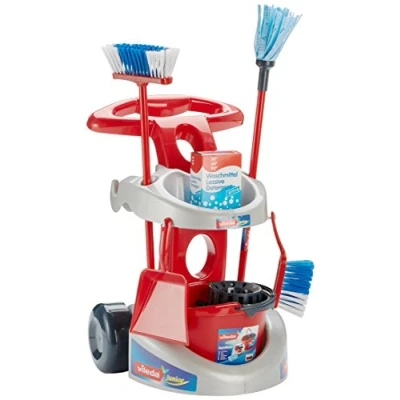 Image of Theo Klein 6721 Cleaning Trolley with Accessories, Toy