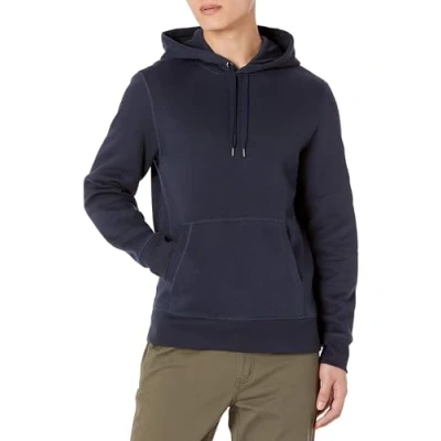 Image of Amazon Essentials Men&#039;s Hooded Fleece Sweatshirt (Available in Big &amp; Tall), Dark Navy, XXL