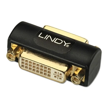 Image of LINDY DVI Coupler Premium Female to