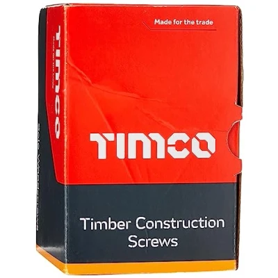 Image of TIMCO Solo Chipboard &amp; Woodscrews PZ Double Countersunk Yellow 4.5 x 70mm Box of 200
