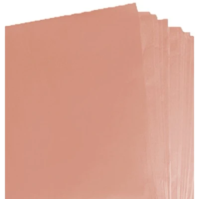 Image of 250 Large Sheets Of Acid Free Peach Tissue Wrapping Paper Size 500mm x 750mm 20&quot; 30&quot; 18gsm Gift Parcel Packing Packaging Art Craft Wrap