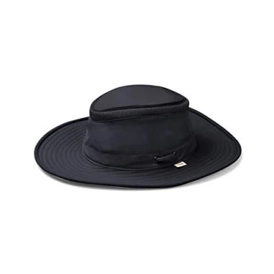 Image of Tilley LTM6 Airflo Broad Brim Recycled Sun Hat, Midnight Navy, 7