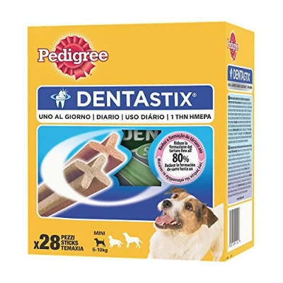 Image of Pedigree DentaStix Mini Snack for Oral Hygiene Puppies and Small Dogs