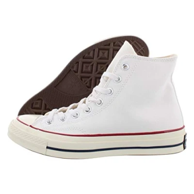 Image of Converse Unisex Adult Low Chuck Taylor All Star OX Trainers, White Egret, 10 UK