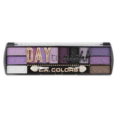 Image of L.A. Colors Day to Night Eyeshadow Palette (CES427 Twilight)