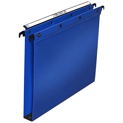 Image of Elba 30 mm Polypro Ultimate Foolscap Suspension File Blue (Pack of 25), 100330371