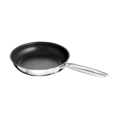 Image of Schulte Ufer Astral 64456 24 Frying Pan with UniverSUS Surface Structure Stainless Steel cm