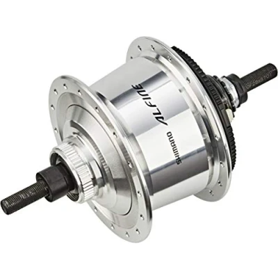 Image of Shimano SG S7001 Alfine internal hub gear, 8 speed, 32h, silver