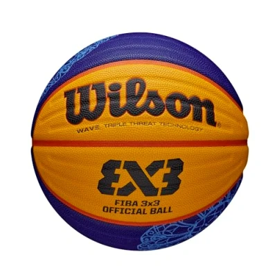 Image of Wilson Unisex Adult FIBA 3X3 Game Basketball, Orange, Intermed