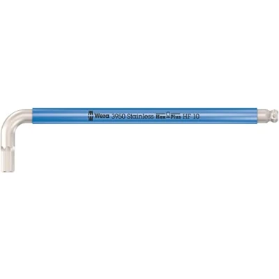 Image of 3950 SPKL Multicolour HF L Key, Metric, Stainless Steel, with Holding Function, 10 x 224 mm 05022698001
