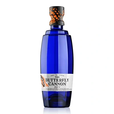 Image of Butterfly Cannon Blue, 100% Agave Tequila, 50 cl (1 bottle)