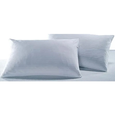Image of Cándido Penalba Mallorca Satin Ticking Pillow Case 90 cm white
