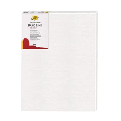 Image of Kreul Solo Goya Basic Line 63070 Stretched Stretcher Frame Approx. 30 x 70 cm with Cotton Canvas 4 Primed Ideal for Oil, Acrylic and Gouache Paints, Multicoloured