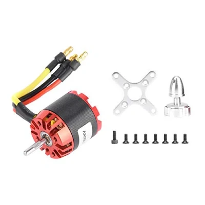 Image of A2212 Brushless Motor, N2830 1300KV Outrunner RC Motor for 4 axis Aircraft Multi Copter Quadcopter Drone, Accessories Kit, Red + Black