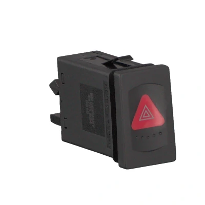 Image of 3B0953235A, 3B0953235A01C, 3B0953235C, 3B0953235C01C, 3B0953235E Switch, hazard light FEBI BILSTEIN 44701 12V with relay VOLKSWAGEN: Passat B5 Saloon