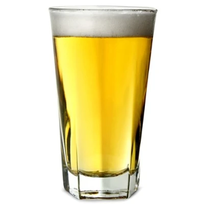 Image of Libbey Inverness Beer Hiball Tumblers 12oz / 340ml Set of 4 34cl Glasses, Highballs, DuraTuff Glasses from Glassware