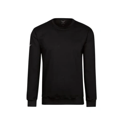 Image of Trigema Men&#039;s 679501 Sweatshirt, Black, M