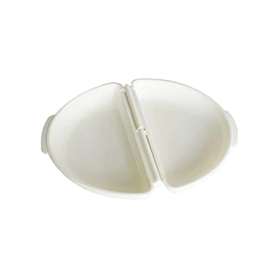 Image of Microwave Omelet Pan Plate Cooker Egg Maker Tray Eggs Box Kitchen Cooking Tool
