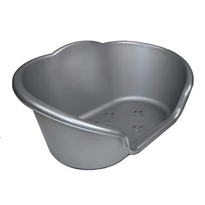 Image of World of pets Dog bed basket pet cat puppy heavy duty re usable plastic waterproof x large silver