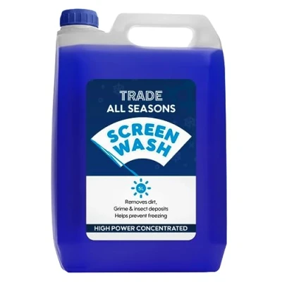Image of Trade High Power Concentrate Screen Wash For Cars All Seasons Car Window Cleaner 5 Litre