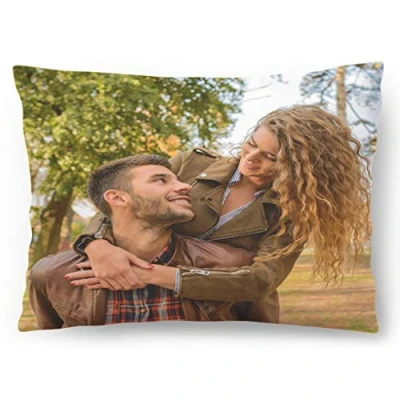 Image of Ferocity Personalised Cushion Gift with your Photo and text (60 x 40 cm) Print Image for any Occasion (with filling) fullprint [091]