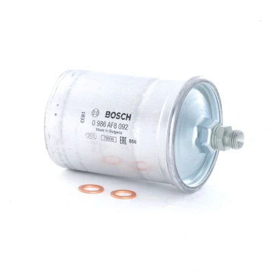 Image of 170647 Fuel Filter BOSCH 0 986 AF8 092 In Line MERCEDES BENZ: 190, W124 Saloon, W123 FERRARI: Mondial Coupe