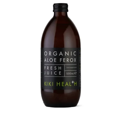 Image of (2 PACK) Kiki Organic Aloe Ferox Juice 500ml 2 PACK SUPER SAVER SAVE MONEY