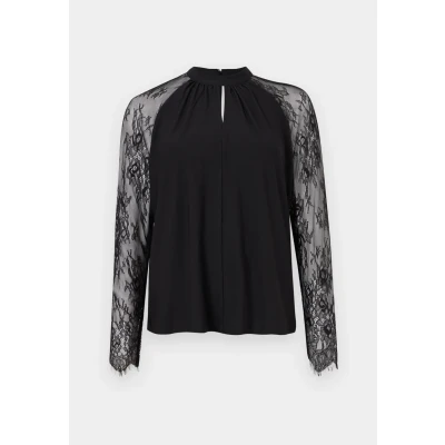 Image of Vero Moda Vmmilla Long sleeved top, Women&#039;s, Size: XL, Black