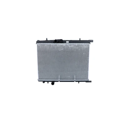 Image of 132322, 133069, 1330C4, 1331KF, 133318 Engine radiator NRF 519524 Aluminium 545mm 380mm 18mm with mounting parts Brazed cooling fins