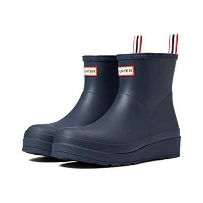 Image of Hunter Womens Boots Original Tall Adjustable Wellington Rain Rubber UK 8