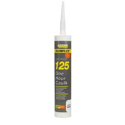 Image of Everbuild 125 One Hour Caulk C3 White