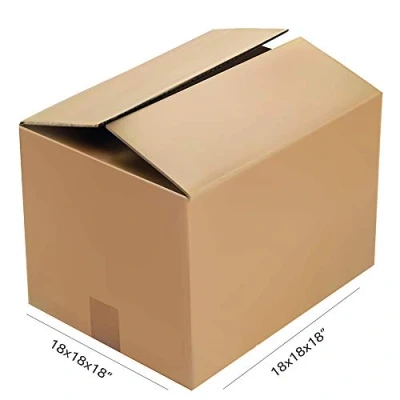 Image of 10 x 18x18x18&quot; Cardboard Boxes Large House Moving Strong Storage Packing